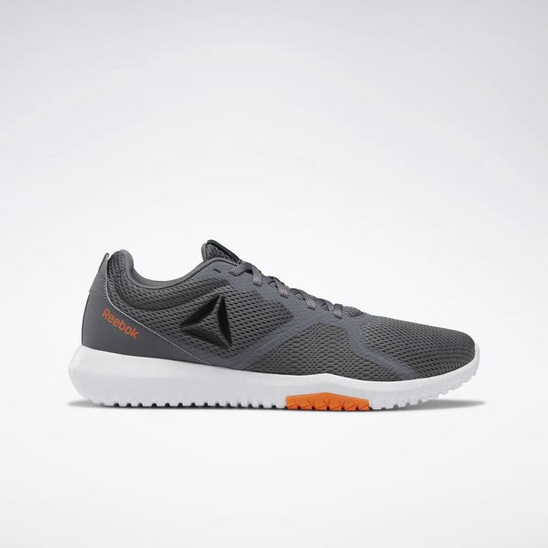 Reebok Flexagon Force Botasky Panske - Siva/Oranžové/Biele HK6758FJ